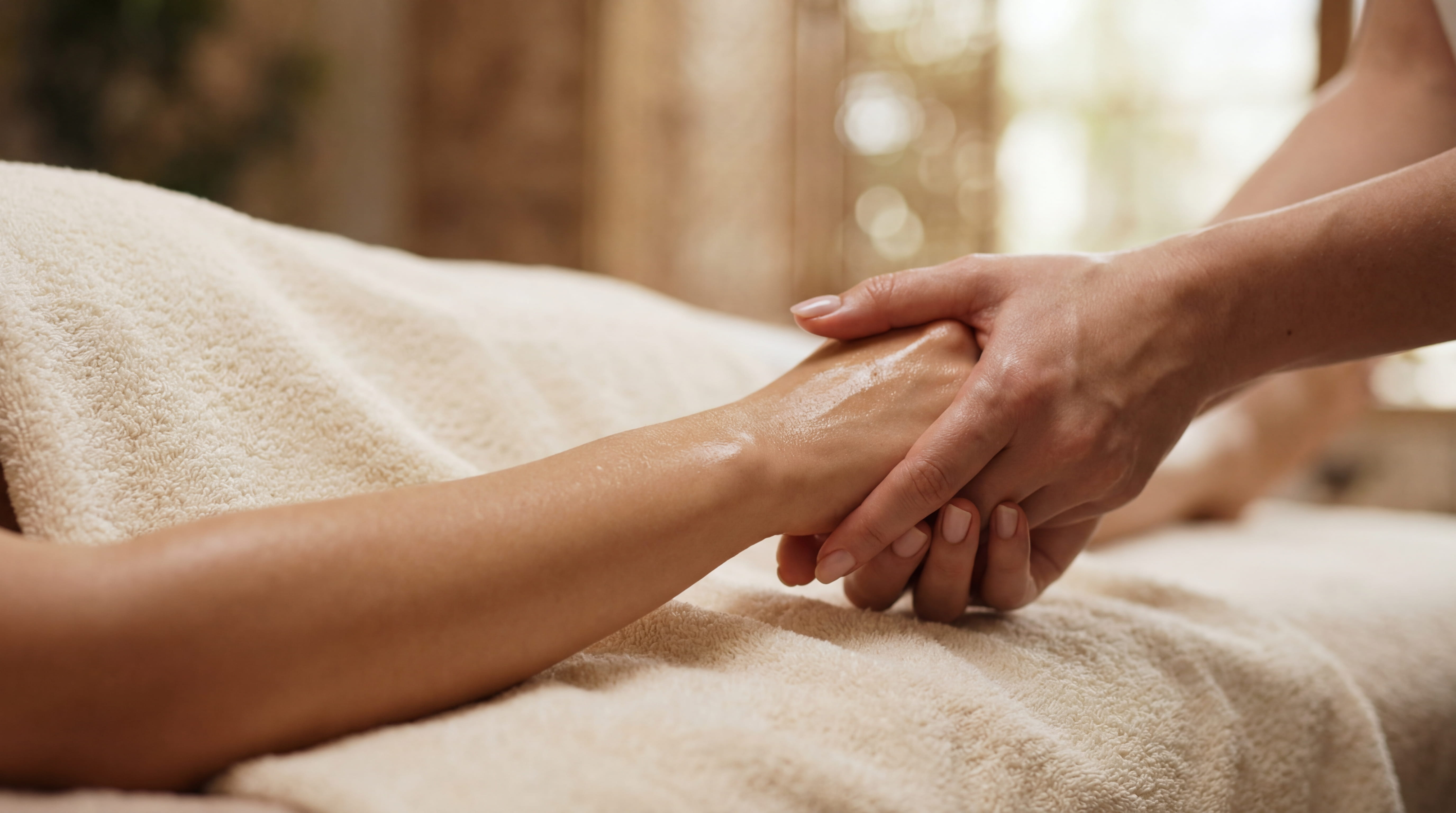 Masáž horních končetin